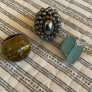 Set of 3 jumbo size rings